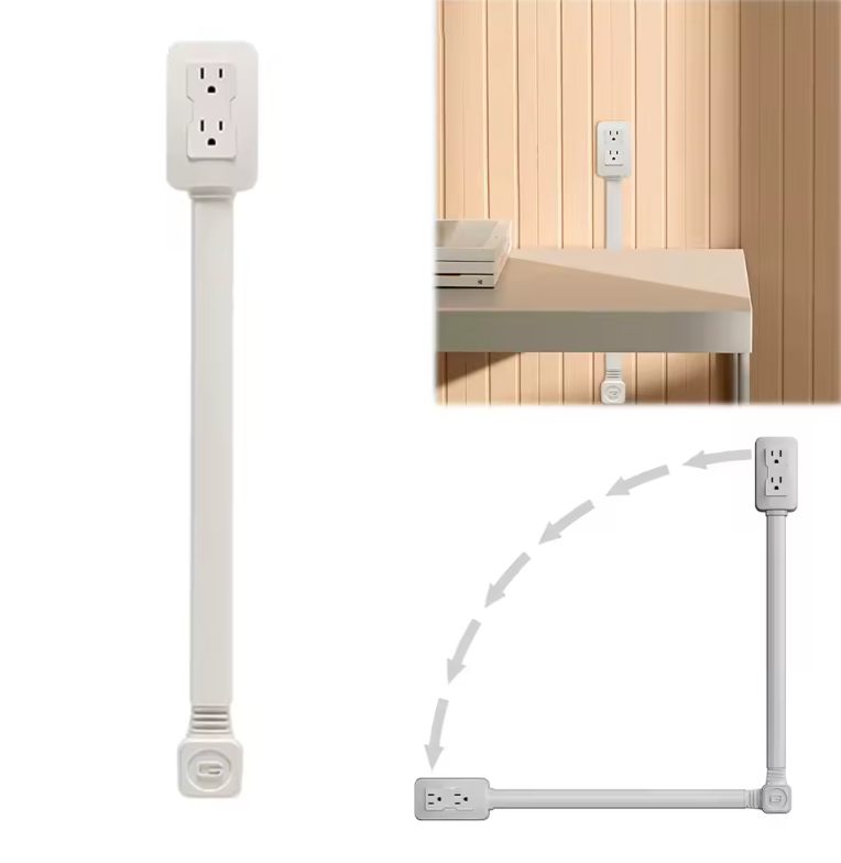 Extendable/Adjustable Wall Plug
