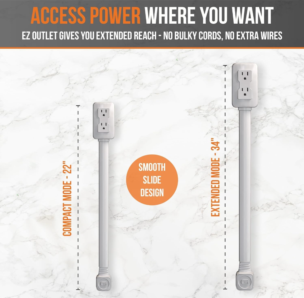 Extendable/Adjustable Wall Plug